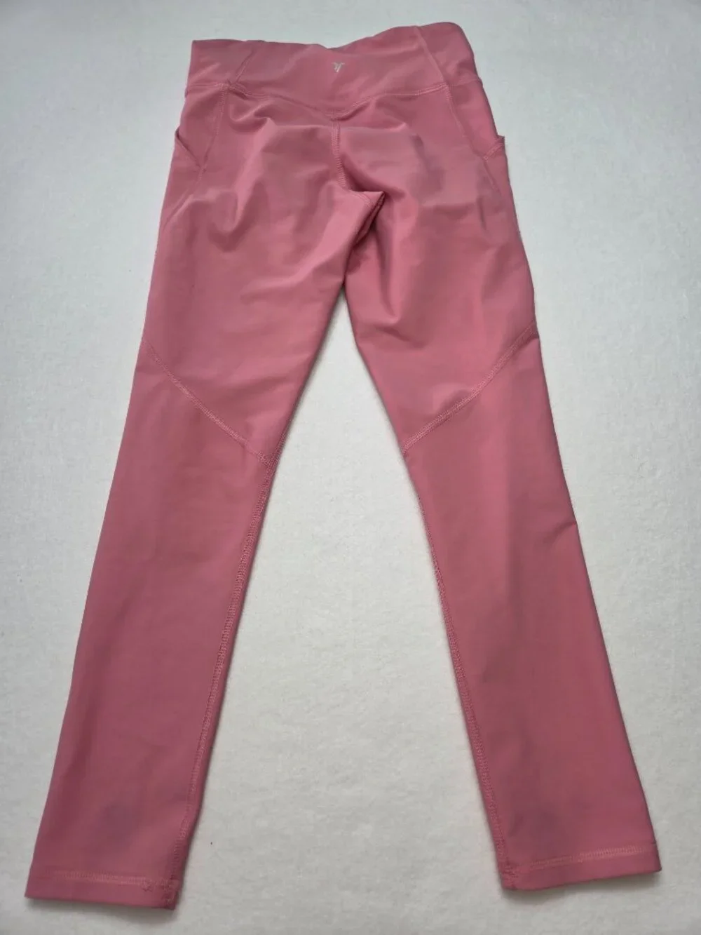 Old Navy Leggings Active Powersoft Pink High Rise Go-Dry Girls Size L (10-12)